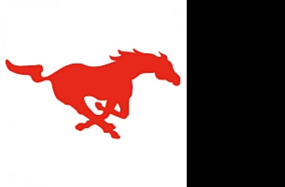 Southern Methodist Mustangs Logo download in high quality