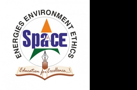 Space English Medium School Logo download in high quality