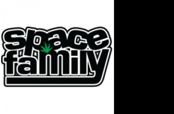 Space Family Logotype Logo