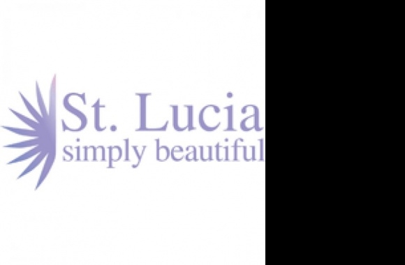 ST. LUCIA. SIMPLY BEAUTIFUL Logo