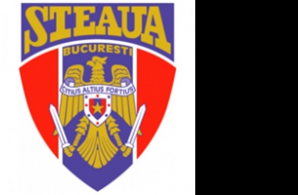 Steaua Bucuresti (early 90's logo) Logo