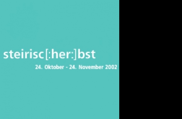 Steirischer Herbst 2002 Graz Logo