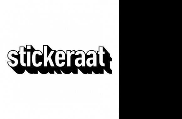 Stickeraat Logo download in high quality