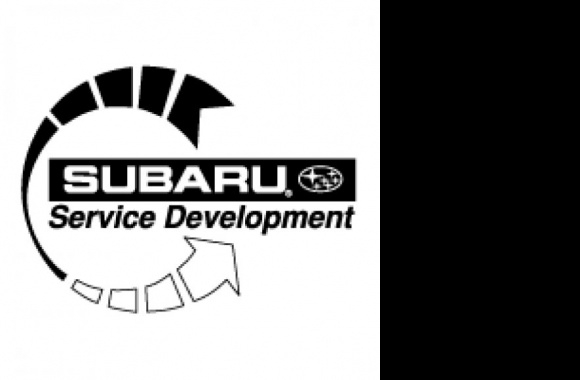 Subaru Service Development Logo download in high quality