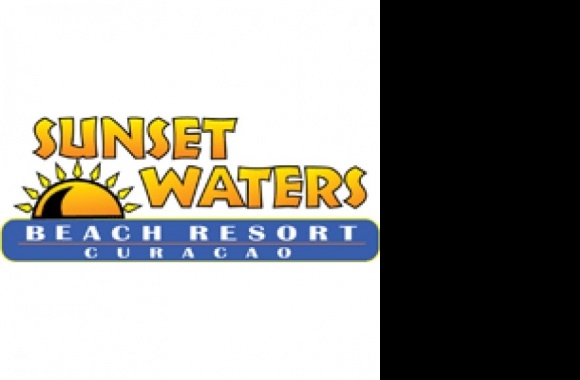SUNSET WATERS BEACH RESORT CURACAO Logo download in high quality