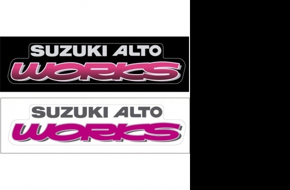 SUZUKI ALTO WORKS RS-Z LOGO Logo