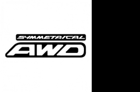 Symmetrical AWD Logo download in high quality