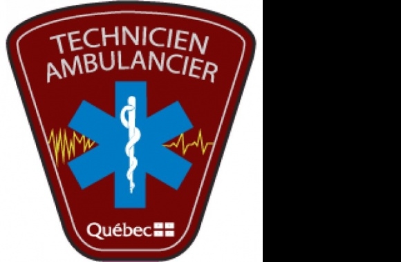 Technicien Ambulancier Quebec Logo download in high quality