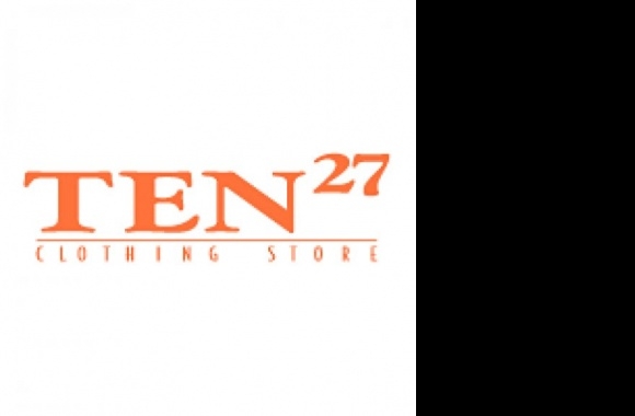 TEN27 Clothing Stores Logo download in high quality