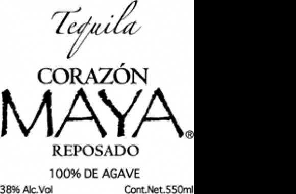 Tequila Corazon MAYA Logo