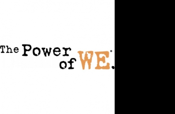 The Power of WE Logo