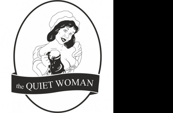The Quiet Woman Pub Logo