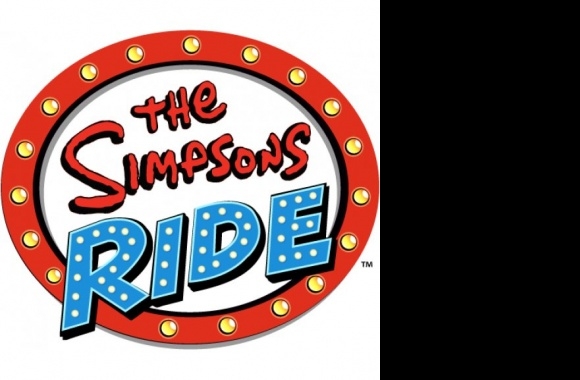 The Simpsons Ride Logo download in high quality