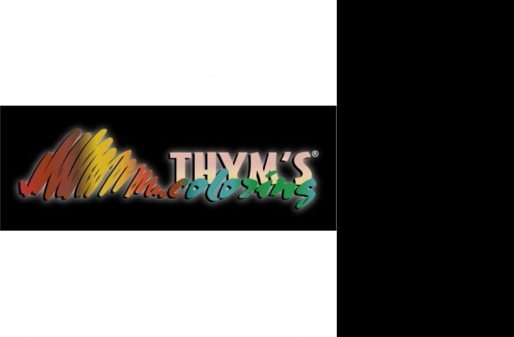 Thym's Coloring Logo download in high quality