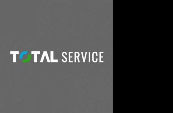 Total Service Logo White Version Logo