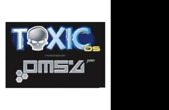 ToxicOS powered by DMS4 PRO Logo download in high quality