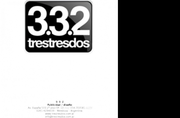 trestresdos Logo download in high quality
