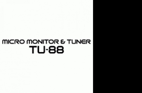 TU-88 Micro Monitor & Tuner Logo download in high quality
