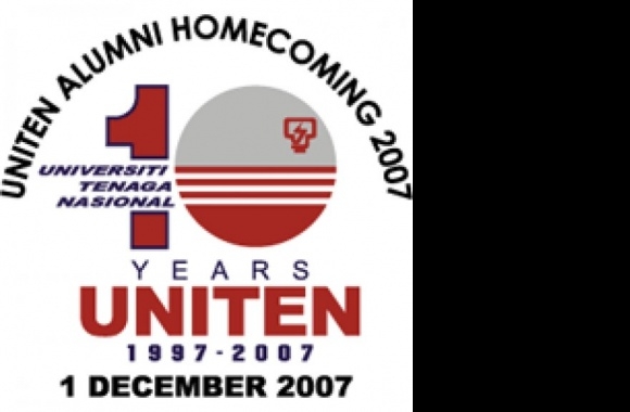 Uniten 10 years Logo download in high quality