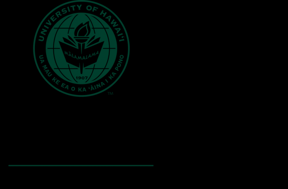 University of Hawaii at Manoa Logo download in high quality