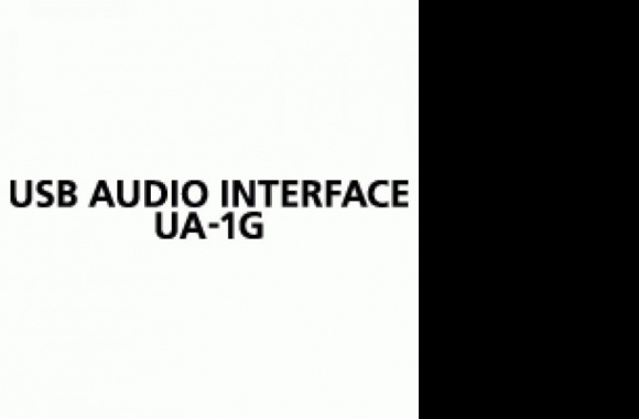 USB Audio Interface UA-1G Logo download in high quality