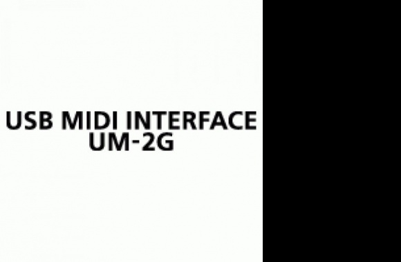 USB MIDI Interface UM-2G Logo download in high quality