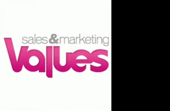 Values Sales & Marketing Logo download in high quality