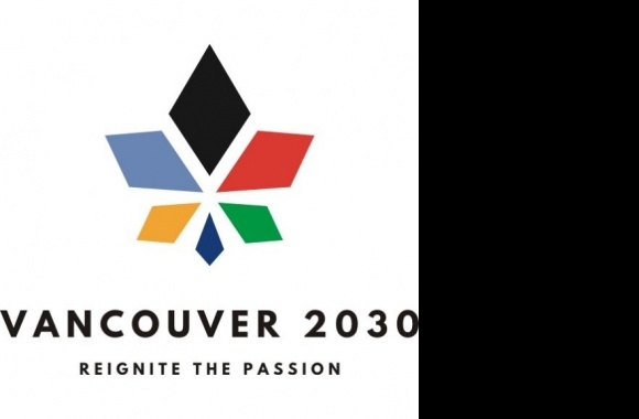 VANCOUVER 2030 OLYMPIC BID LOGO Logo