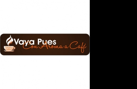 Vaya Pues Con Aroma a Café Logo