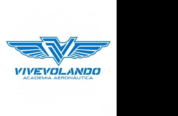 Vivevolando Academia Aeronáutica Logo