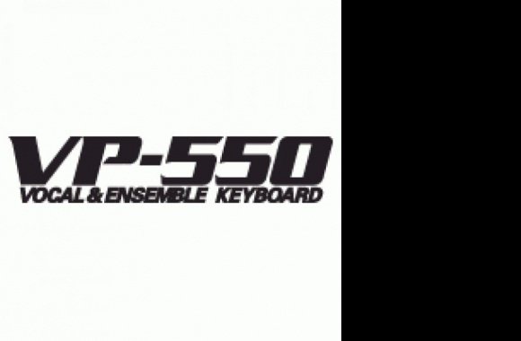 VP-550 Vocal & Ensemble Keyboard Logo download in high quality