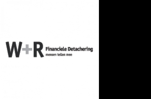 W + R Financiele Detachering Logo download in high quality