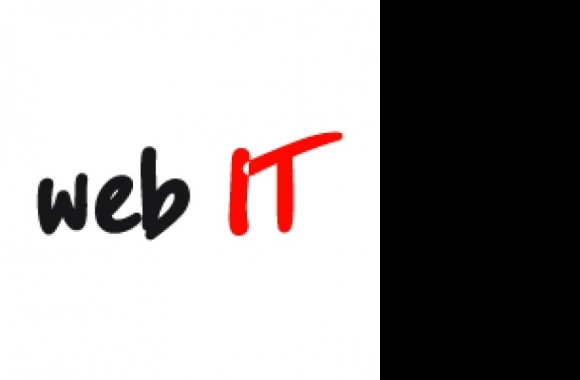 web IT Logo download in high quality