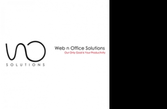 Web n Office Solutions Logo download in high quality