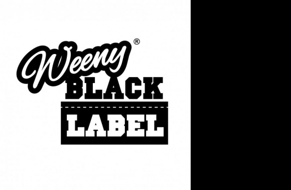 Weeny Black Label Logo download in high quality