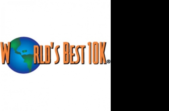 World's Best 10K Marathon Logo download in high quality