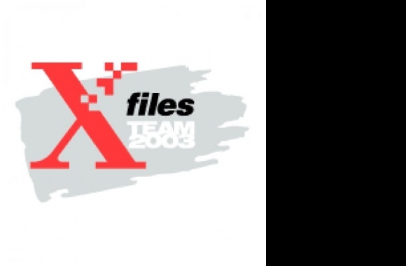 Xerox X-FilesTeam 2003 Logo