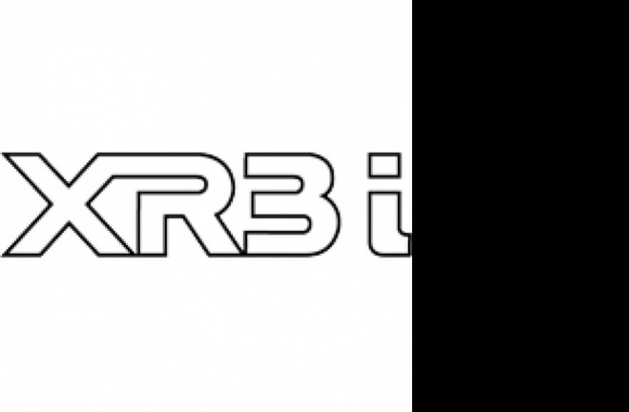 XR3i Logo download in high quality