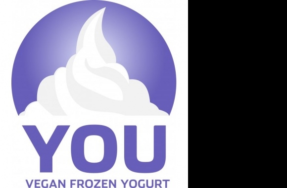 YOU Vegan Frozen Yogurt Logo