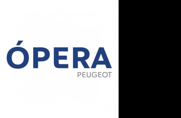 Ópera Peugeot Logo download in high quality