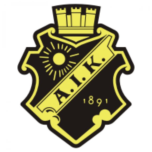 AIK Stockholm Logo wallpapers HD