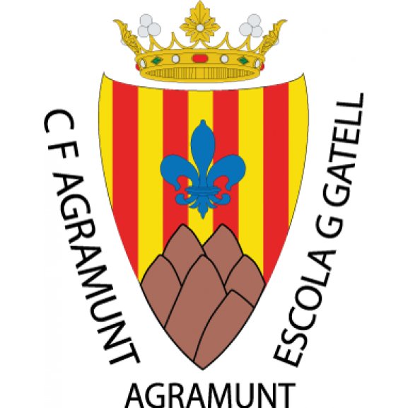 CF Agramunt Logo wallpapers HD