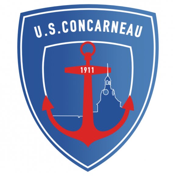 US Concarneau Logo wallpapers HD