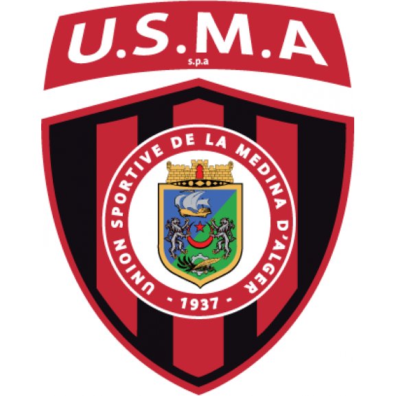 USM Alger s.p.a Logo wallpapers HD
