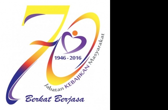 JKM 70 Tahun Logo download in high quality