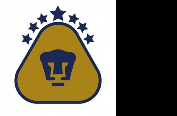 Pumas (invertido) Logo