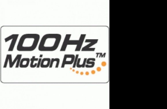 100Hz Motion Plus Logo download in high quality