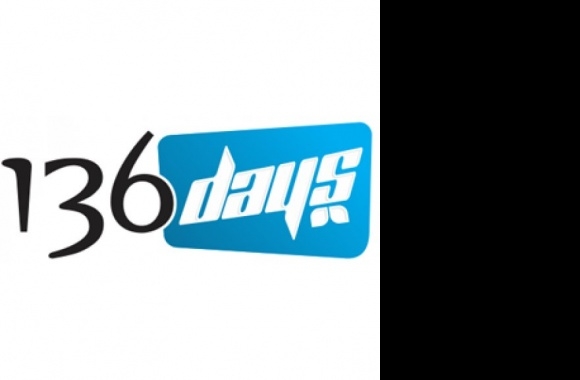 136 days Logo