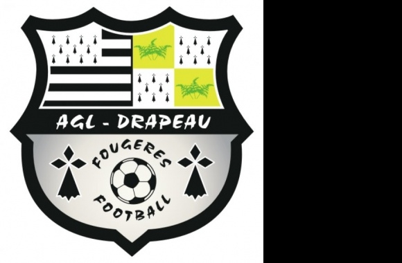AGL-Drapeau Fougeres Football Logo