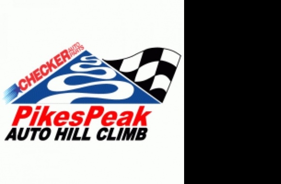 Checker Auto Parts Pikes Peak 1988 Logo